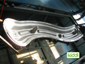 Oyun Alanı Ekipmanları için Plastik Muz Kaydırağı için Alüminyum Döner Kalıp